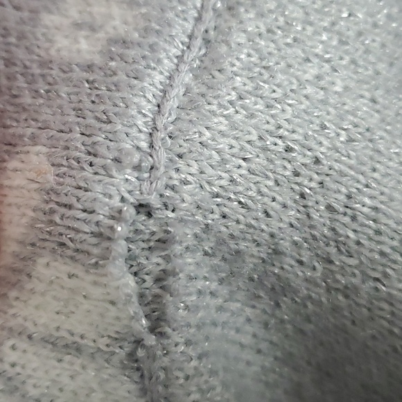 Princess Vera Wang Circle Sweater Snowflake Skirt, Juniors Size S - Picture 5 of 7